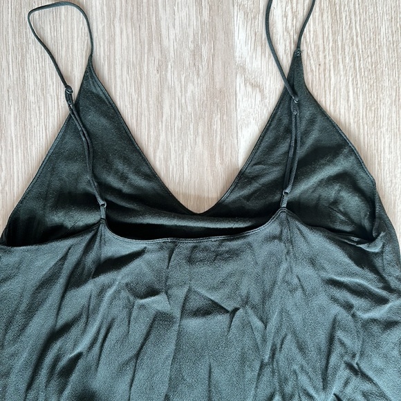 Aritzia Wilfred Free Vivienne Dress in Dark Green - Picture 11 of 12